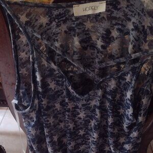 New Stars thin strap shirt